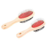 Wooden Small Pet Comb Brush, Double Sided Design Dog Brush And Cat Comb